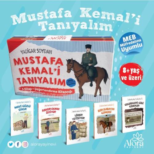 Atatürk- Mustafa Kemali Tanıyalım (Renkli -5 Kitap)